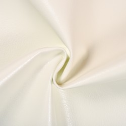 Ткань Дерматин (Кожзам) для мебели, цвет Белый (на отрез)  в Салавате