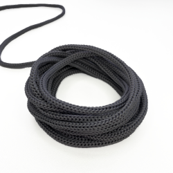 Шнур для одежды d-4.5мм, цвет Серый (на отрез)  в Салавате
