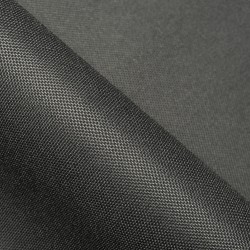 Ткань Оксфорд 600D PU, Темно-Серый (на отрез)  в Салавате
