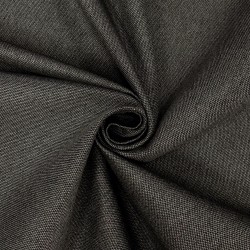 Ткань Рогожка (мебельная), цвет Тёмно-Серый (на отрез)  в Салавате
