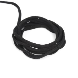 Шнур для одежды 4,5 мм, цвет Чёрный (на отрез)  в Салавате