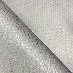 Ткань Оксфорд 300D PU Рип-Стоп СОТЫ, цвет Светло-Серый (на отрез)  в Салавате