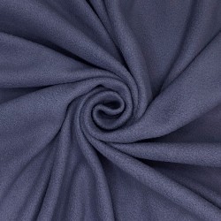 Ткань Флис Односторонний 130 гр/м2, цвет Темно-серый (на отрез)  в Салавате