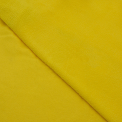 Флис Односторонний 180 гр/м2, Желтый (на отрез)  в Салавате