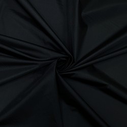 Ткань Дюспо 240Т WR PU Milky, цвет Черный (на отрез)  в Салавате