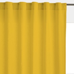 Штора уличная на Трубной ленте (В-220*Ш-145) Желтая, (ткань Оксфорд 600)  в Салавате