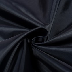 Ткань подкладочная Таффета 190Т, цвет Темно-Синий (на отрез)  в Салавате