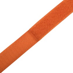 Контактная лента 25мм  Оранжевый (велькро-липучка, на отрез)  в Салавате