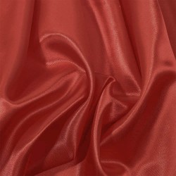 Ткань Атлас-сатин, цвет Красный (на отрез)  в Салавате