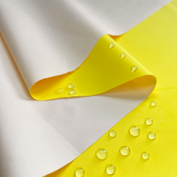 Водонепроницаемая Дышащая Мембранная ткань PU 10'000, цвет Жёлтый (на отрез)  в Салавате