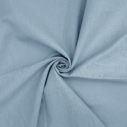 Ткань Перкаль, цвет Серый (на отрез) (100% хлопок) в Салавате